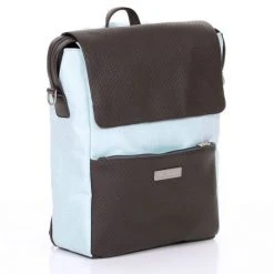 ABC Design Wickelrucksack City mit Deckelfach - inkl. Wickelauflage und Zubehör - Ice