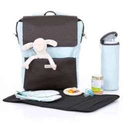 ABC Design Wickelrucksack City mit Deckelfach - inkl. Wickelauflage und Zubehör - Ice -Wickeln Verkaufsladen abc design wickel rucksack city mit deckelfach inkl wickelauflage und zubehor ice 12000221906 d5