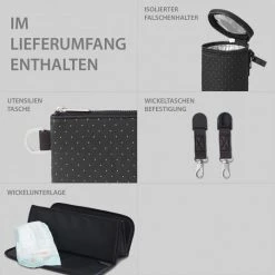 ABC Design Wickelrucksack City mit großem Deckelfach - inkl. Wickelunterlage & Zubehör - Fashion Edition - Fox -Wickeln Verkaufsladen abc design wickel rucksack city mit grossem deckelfach inkl wickelunterlage zubehor fashion edition fox 12001692006 d3