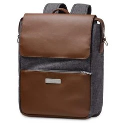 ABC Design Wickel-Rucksack City mit großem Deckelfach - inkl. Wickelunterlage & Zubehör - Street