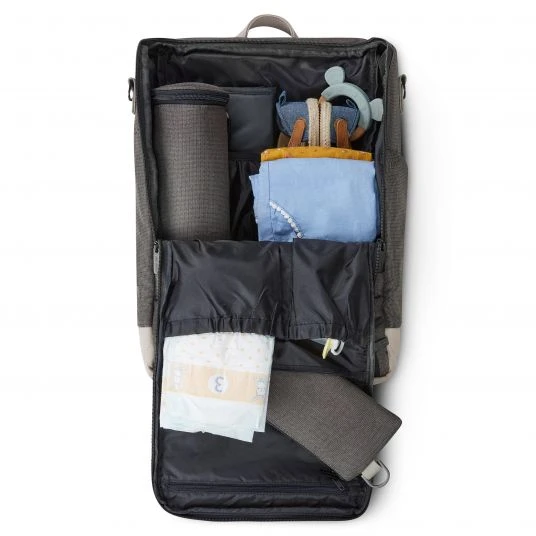 ABC Design Wickel-Rucksack Tour mit großem Frontfach - inkl. Wickelunterlage & Zubehör - Diamond Edition - Herb 3 ABC Design Wickel-Rucksack Tour mit großem Frontfach - inkl. Wickelunterlage & Zubehör - Diamond Edition - Herb – Bild 3