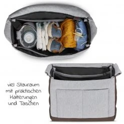 ABC Design Wickeltasche Urban - inkl. Wickelunterlage & viel Zubehör - Fashion Edition - Mineral -Wickeln Verkaufsladen abc design wickeltasche urban inkl wickelunterlage viel zubehor fashion edition mineral 12001632202 d3
