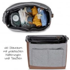 ABC Design Wickeltasche Urban - inkl. Wickelunterlage & viel Zubehör - Tin -Wickeln Verkaufsladen abc design wickeltasche urban inkl wickelunterlage viel zubehor tin 12001632201 d3