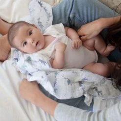 Aden + anais Mullwindel / Mulltuch / Pucktuch - 3er Pack Classic Musy 70 x 70 cm - Rising Star -Wickeln Verkaufsladen aden anais mullwindel mulltuch pucktuch 3er pack classic musy 70 x 70 cm rising star amsc30006 d5