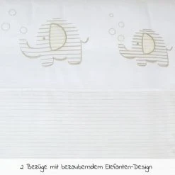 Alvi 3-tlg. Sparset Folien-Wickelauflage Kuschel 70 x 85 cm + 2 Ersatzbezüge aus Baumwolle - Streifenfant -Wickeln Verkaufsladen alvi 3 tlg sparset folien wickelauflage kuschel 70 x 85 cm 2 ersatzbezuge aus baumwolle streifenfant 3301886599kp d3