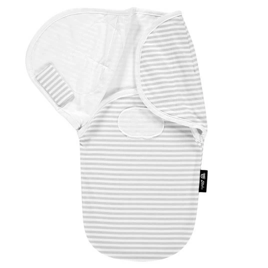 Alvi Puck-Wickeltuch Harmonie - Stripes - Grey 1 Alvi Puck-Wickeltuch Harmonie - Stripes - Grey