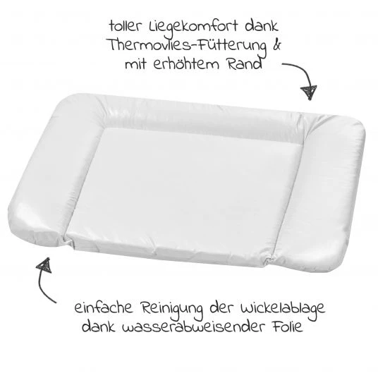 Alvi Wickelauflage mit Bezug aus Bio-Baumwolle 70 x 85 cm - Der Kleine Prinz - Limited Edition 2 Alvi Wickelauflage mit Bezug aus Bio-Baumwolle 70 x 85 cm - Der Kleine Prinz - Limited Edition – Bild 2
