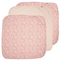 Bébé-jou Mullwindel 3er Pack Musselin 70 x 70 cm - Leopard Pink