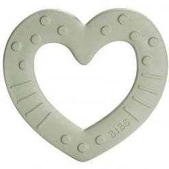 Bibs Beißring - Baby Bitie - Heart - Sage