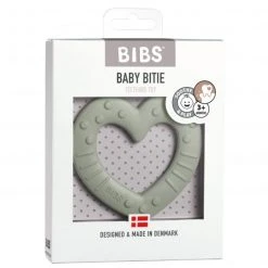 Bibs Beißring - Baby Bitie - Heart - Sage -Wickeln Verkaufsladen bibs beissring baby bitie heart sage 3100250 d3