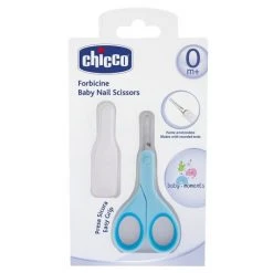Chicco Nagelschere mit Schutzkappe - Blau