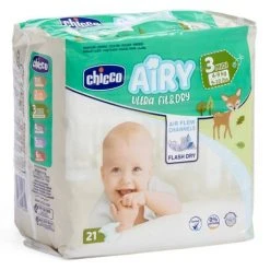 Chicco Windeln 21er Pack Airy Ultra Fit&Dry - Gr. 3