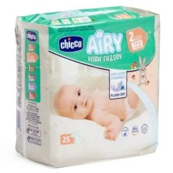 Chicco Windeln 25er Pack Airy Ultra Fit&Dry - Gr. 2
