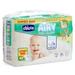 Chicco Windeln 42er Maxi Pack Airy Ultra Fit&Dry - Gr. 3