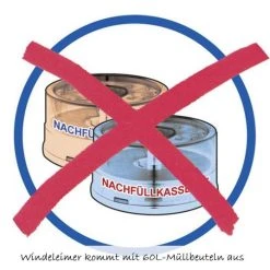 Diaper Champ Windeleimer Regular - Silber -Wickeln Verkaufsladen diaper champ windeleimer regular silber 0400277 d5