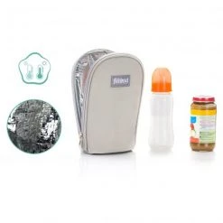 Fillikid Wickeltasche Palma mit Wickelunterlage und Thermotasche - Grau - Kollektion 2022 -Wickeln Verkaufsladen fillikid wickeltasche palma mit wickelunterlage und thermotasche grau 6410 17 d5