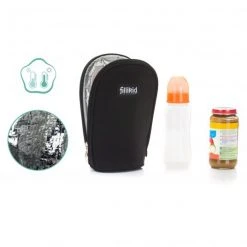 Fillikid Wickeltasche Palma mit Wickelunterlage und Thermotasche - Schwarz - Kollektion 2022 -Wickeln Verkaufsladen fillikid wickeltasche palma mit wickelunterlage und thermotasche schwarz 6410 06 d5