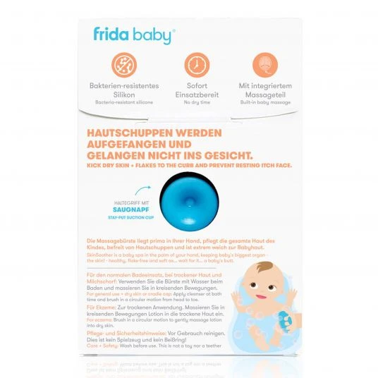 Fridababy Badebürste mit Massagefunktion - Aquamarine Perl 5 Fridababy Badebürste mit Massagefunktion - Aquamarine Perl – Bild 5