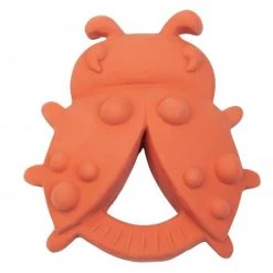 Grünspecht Bio-Spieltier aus Naturkautschuk - Marienkäfer