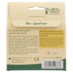 Grünspecht Bio-Spieltier aus Naturkautschuk - Schnecke -Wickeln Verkaufsladen grunspecht bio spieltier aus naturkautschuk schnecke 683 00 d3