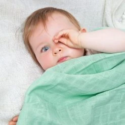 Grünspecht Mullwindel 3er Pack 70 x 70 cm - Grün -Wickeln Verkaufsladen grunspecht mullwindel 3er pack 70 x 70 cm grun 1500 v4 d2