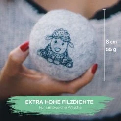 Heldengrün Öko-Trocknerbälle - 4er Pack - Nachhaltiger Weichspüler -Wickeln Verkaufsladen heldengrun oko trocknerballe 4er pack nachhaltiger weichspuler lu zmi3 otin d3