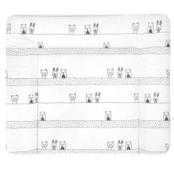 Julius Zöllner Folien-Wickelauflage Softy - Grobies - Weiß Schwarz