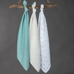 LaLoona Mullwindeln 3er Pack - Grün -Wickeln Verkaufsladen laloona mullwindeln 3er pack grun 51121 90830 d3