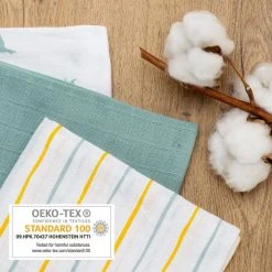 LaLoona Mullwindeln 3er Pack - Grün -Wickeln Verkaufsladen laloona mullwindeln 3er pack grun 51121 90830 d4