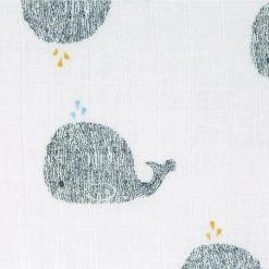 Lässig Einschlag- & Mulltuch 2er Pack Heavenly Soft Swaddle XL - Bambus 120 x 120 cm - Little Water Whale -Wickeln Verkaufsladen lassig einschlag mulltuch 2er pack heavenly soft swaddle xl bambus 120 x 120 cm little water whale 1312002452 d2