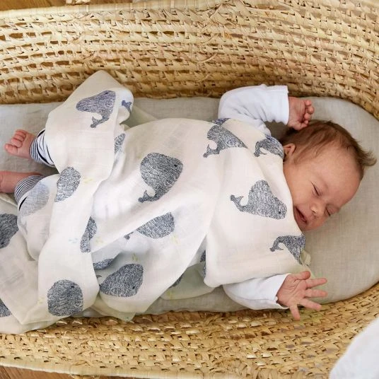 Wickeln Verkaufsladen -Wickeln Verkaufsladen lassig einschlag mulltuch 2er pack heavenly soft swaddle xl bambus 120 x 120 cm little water whale 1312002452 d4