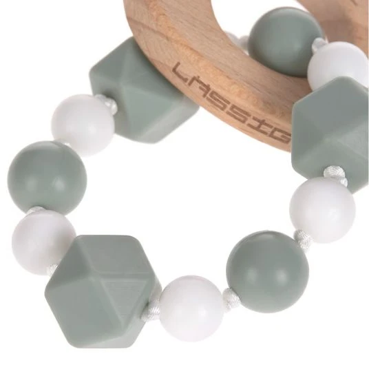 Lässig Greif- & Beißring aus Holz mit Silikonkette - Little Chums Cat 3 Lässig Greif- & Beißring aus Holz mit Silikonkette - Little Chums Cat – Bild 3