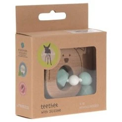 Lässig Greif- & Beißring aus Holz mit Silikonkette - Little Chums Dog -Wickeln Verkaufsladen lassig greif beissring aus holz mit silikonkette little chums dog 1313006524 d3