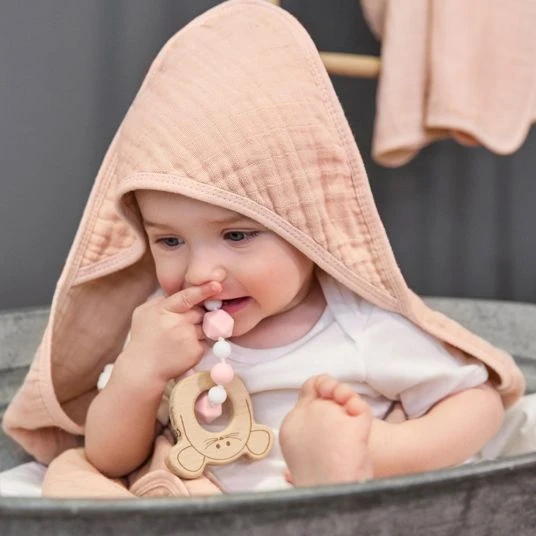 Lässig Greif- & Beißring aus Holz mit Silikonkette - Little Chums Mouse 5 Lässig Greif- & Beißring aus Holz mit Silikonkette - Little Chums Mouse – Bild 5