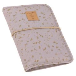 Lässig Wickel-Kit für Unterwegs Changing Pouch - Flowers Lilac