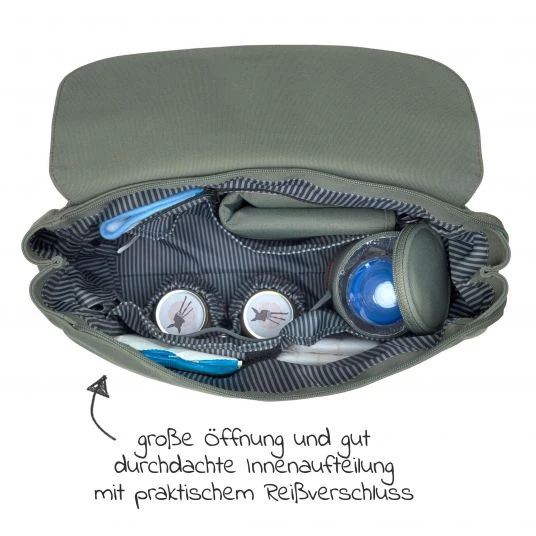 Lässig Wickelrucksack Green Label Backpack Adventure + GRATIS Still-Schal - Olive 4 Lässig Wickelrucksack Green Label Backpack Adventure + GRATIS Still-Schal - Olive – Bild 4