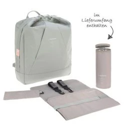 Lässig Wickelrucksack Green Label Ocean Backpack - Mint -Wickeln Verkaufsladen lassig wickelrucksack green label ocean backpack mint 1103028503 d4