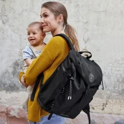 Lässig Wickelrucksack Green Label Outdoor Backpack - Black -Wickeln Verkaufsladen lassig wickelrucksack green label outdoor backpack black 1103026000 d4