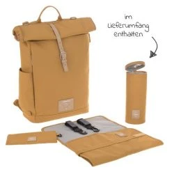 Lässig Wickelrucksack Green Label Rolltop Backpack - Curry -Wickeln Verkaufsladen lassig wickelrucksack green label rolltop backpack curry 1103025838 d3