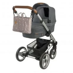 Lässig Wickeltasche / Kinderwagentasche Multitalent Organizer - Blocks Taupe -Wickeln Verkaufsladen lassig wickeltasche kinderwagentasche multitalent organizer blocks taupe 1106021237 d3