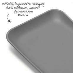 Leander Wickelauflage & Wickelkissen Matty rutschfest, abwaschbar, hygienisch mit hohen Seiten 50 x 70 cm - Dusty Grey - Kollektion 2022 -Wickeln Verkaufsladen leander wickelauflage wickelkissen matty rutschfest abwaschbar hygienisch mit hohen seiten 50 x 70 cm dusty grey 510010 72 d3