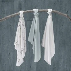 Wickeln Verkaufsladen -Wickeln Verkaufsladen makian moltontuch 3er pack sterne weiss grau mz 3 d1