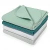 Makian Moltontuch / Moltonwindel 4er Pack 80 x 80 cm - Patina / Mint