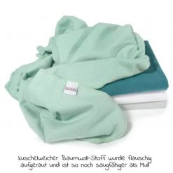 Makian Moltontuch / Moltonwindel 4er Pack 80 x 80 cm - Patina / Mint -Wickeln Verkaufsladen makian moltontuch moltonwindel 4er pack 80 x 80 cm patina mint mppm 4 d2