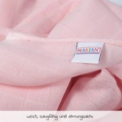 Makian Mullwindel / Mulltuch 10er Pack 80 x 80 cm - Puder -Wickeln Verkaufsladen makian mullwindel mulltuch 10er pack 80 x 80 cm puder hpp 10 d3