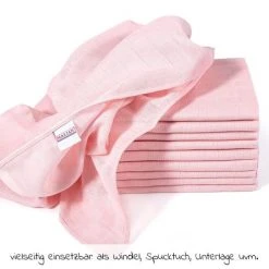 Makian Mullwindel / Mulltuch 10er Pack 80 x 80 cm - Puder -Wickeln Verkaufsladen makian mullwindel mulltuch 10er pack 80 x 80 cm puder hpp 10 d4