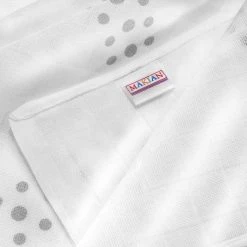 Makian Mullwindel / Mulltuch 3er Pack 80 x 80 cm - Modern Design - Grau Weiß -Wickeln Verkaufsladen makian mullwindel mulltuch 3er pack 80 x 80 cm modern design grau weiss wkt 3 d3