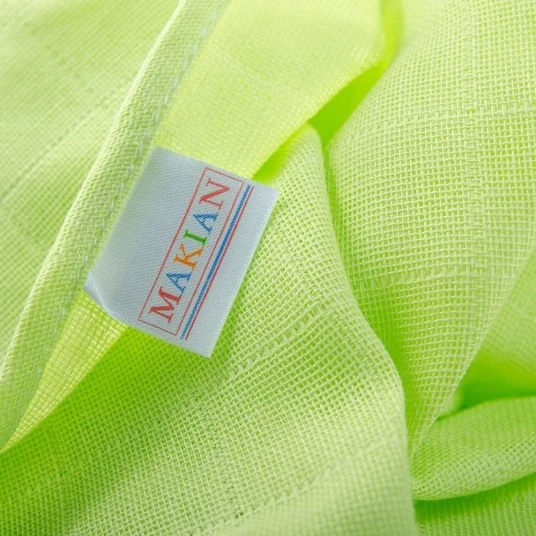 Makian Mullwindel / Mulltuch 5er Pack 70 x 70 cm - Grün Grau 2 Makian Mullwindel / Mulltuch 5er Pack 70 x 70 cm - Grün Grau – Bild 2