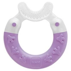 MAM Beißring Bite & Brush - Lila