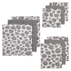 Meyco Starter Set 9-tlg. Mulltücher - Panther